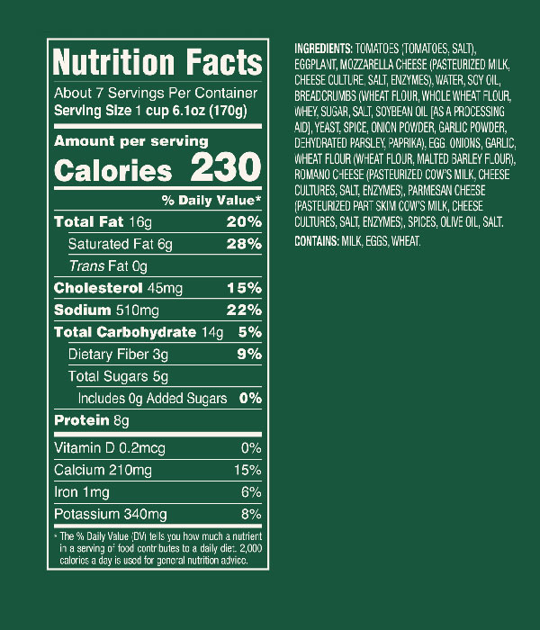 Eggplant Parmigiana MichaelAngelo's