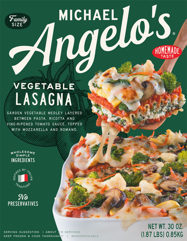 Vegetable Lasagna Michael Angelo's